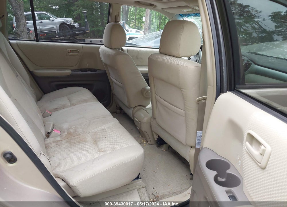 2004 TOYOTA HIGHLANDER V6 VIN: JTEEP21AX40049373