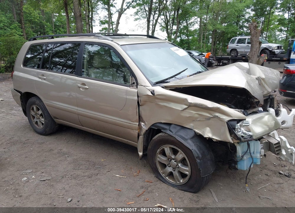 2004 TOYOTA HIGHLANDER V6 VIN: JTEEP21AX40049373