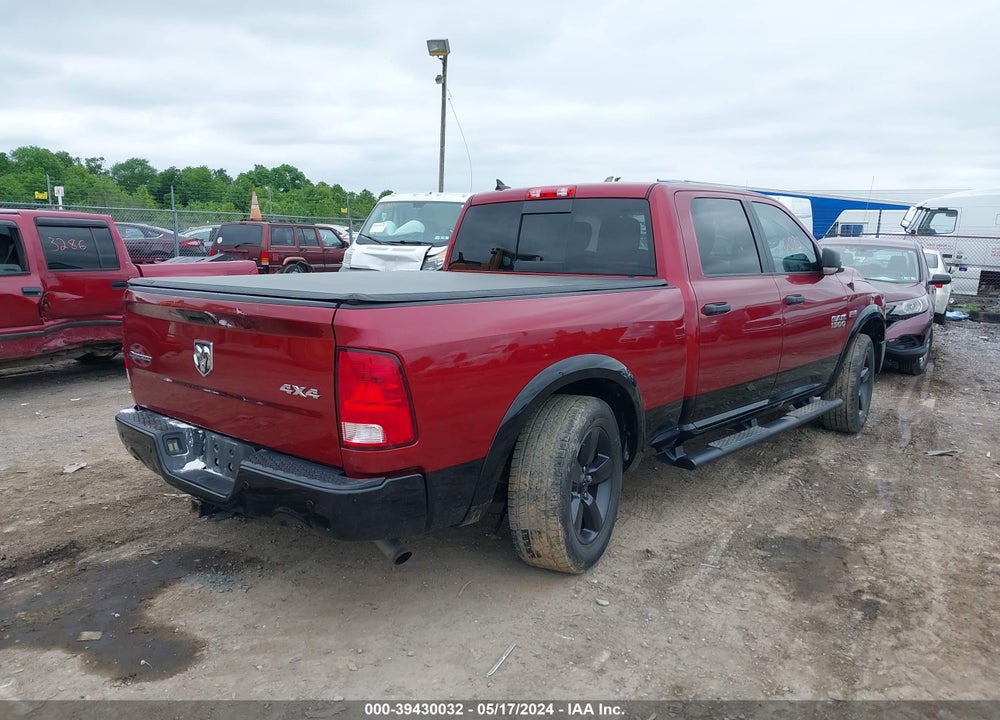 2014 RAM 1500 OUTDOORSMAN VIN: 1C6RR7TT8ES469223