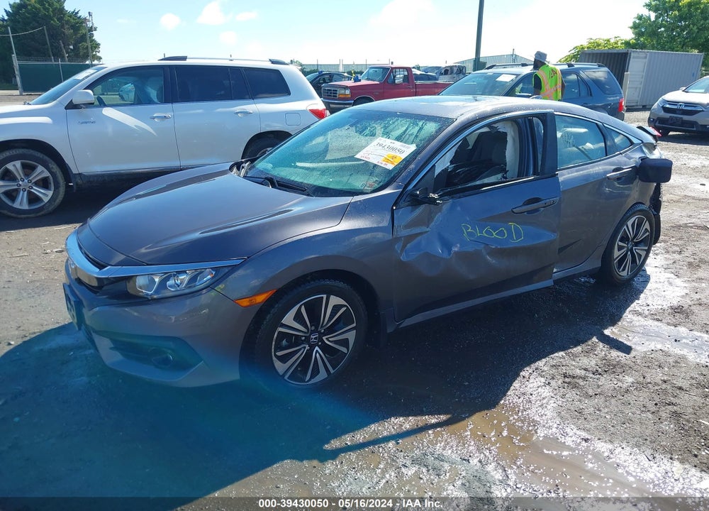 2016 HONDA CIVIC EX-L VIN: 2HGFC1F75GH644709