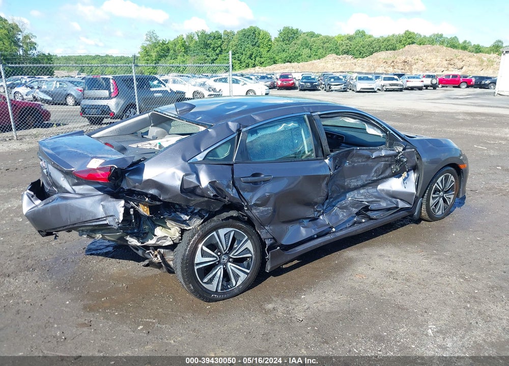 2016 HONDA CIVIC EX-L VIN: 2HGFC1F75GH644709