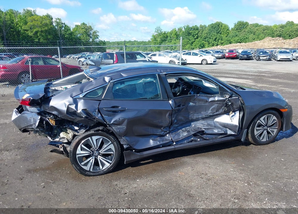 2016 HONDA CIVIC EX-L VIN: 2HGFC1F75GH644709