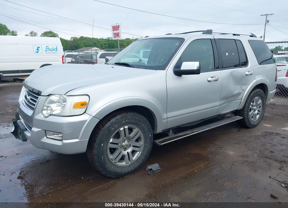 2010 FORD EXPLORER LIMITED VIN: 1FMEU7F84AUA05160