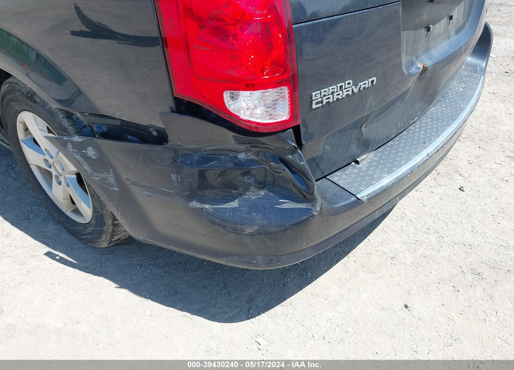 2013 DODGE GRAND CARAVAN SE VIN: 2C4RDGBGXDR763024