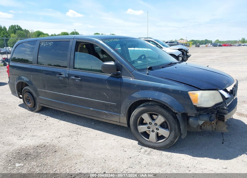 2013 DODGE GRAND CARAVAN SE VIN: 2C4RDGBGXDR763024