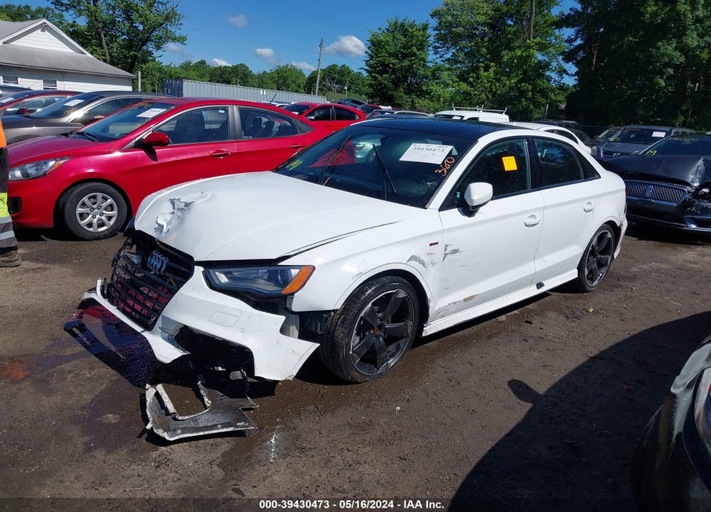2016 AUDI A3 2.0T PREMIUM VIN: WAUB8GFF6G1116178
