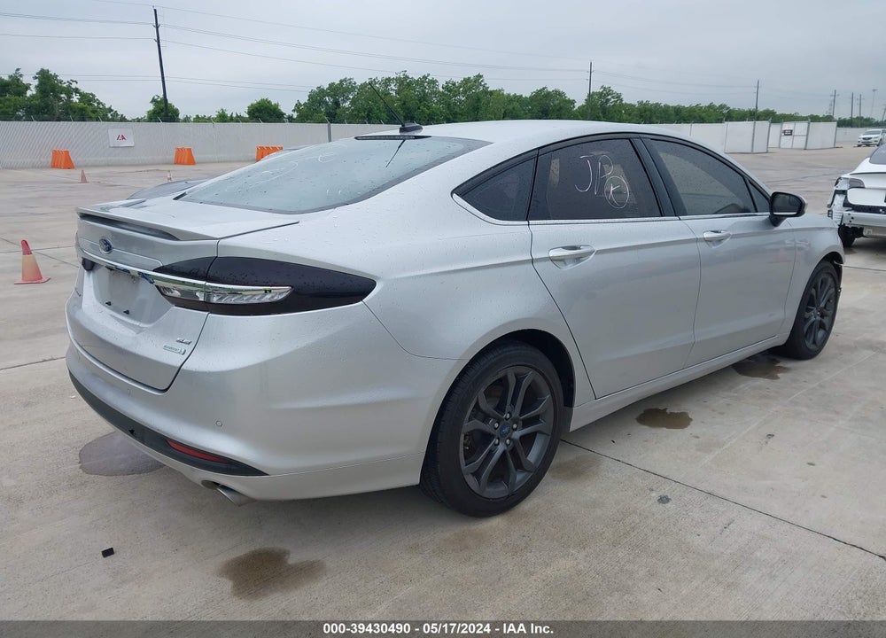 2018 FORD FUSION SE VIN: 3FA6P0HD8JR154038
