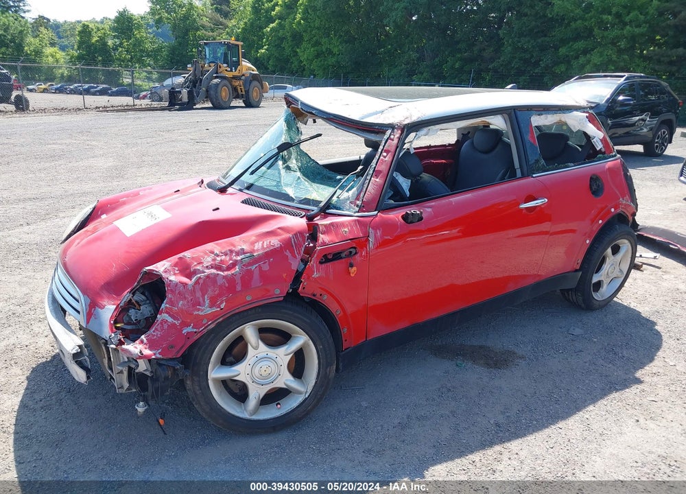 2005 MINI COOPER VIN: WMWRC33505TJ73432