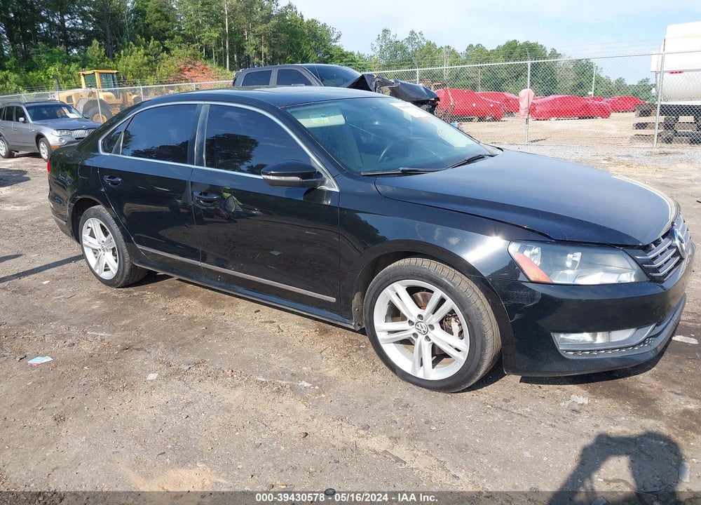 2012 VOLKSWAGEN PASSAT 2.0L TDI SEL PREMIUM VIN: 1VWCN7A31CC001982