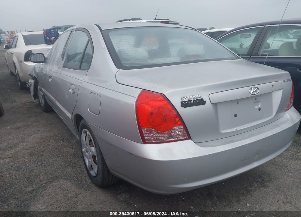 2004 HYUNDAI ELANTRA GLS/GT VIN: KMHDN46D64U732910