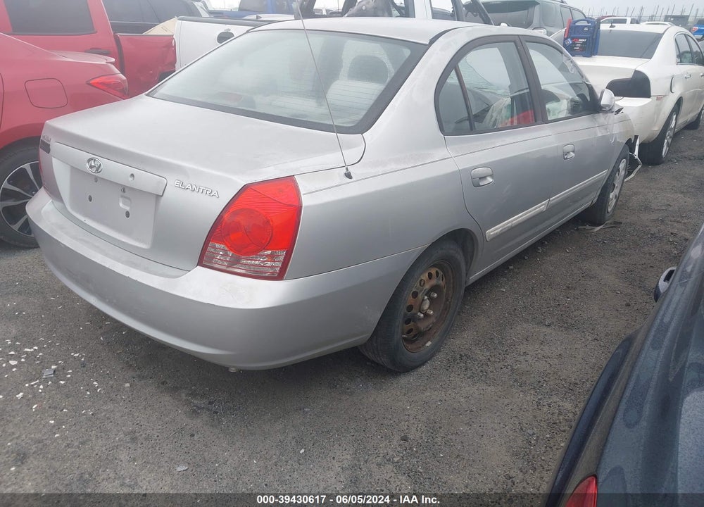 2004 HYUNDAI ELANTRA GLS/GT VIN: KMHDN46D64U732910