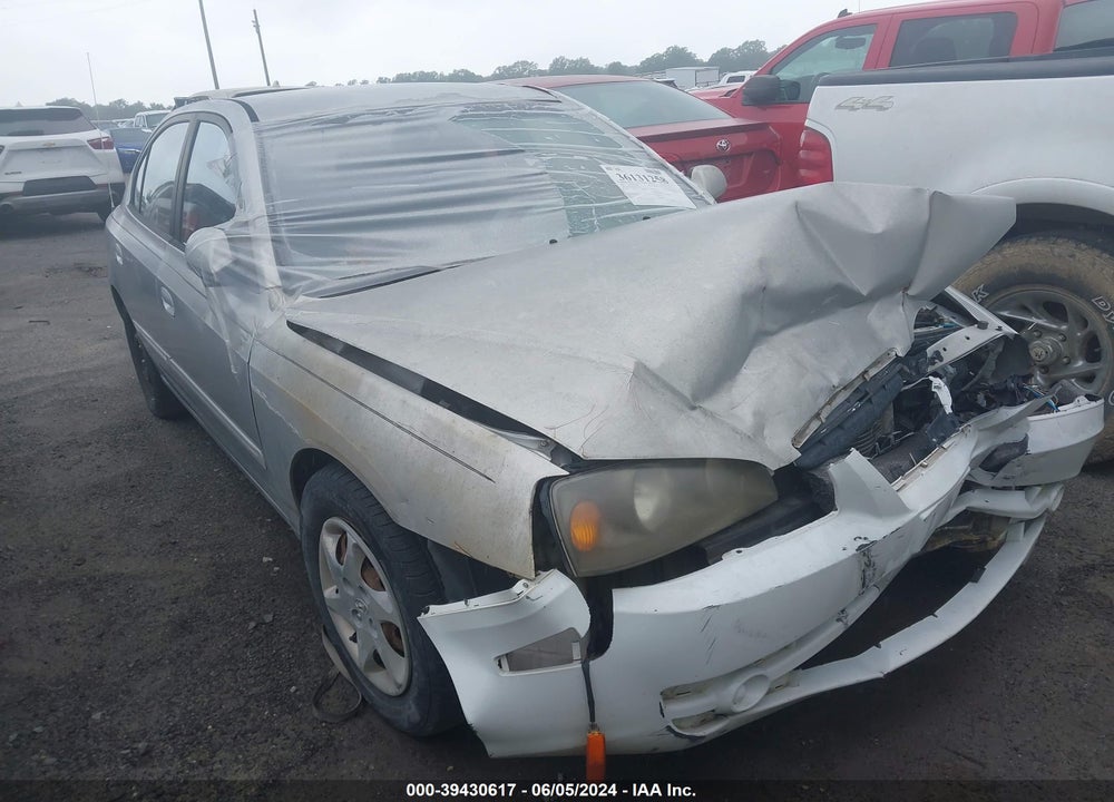2004 HYUNDAI ELANTRA GLS/GT VIN: KMHDN46D64U732910
