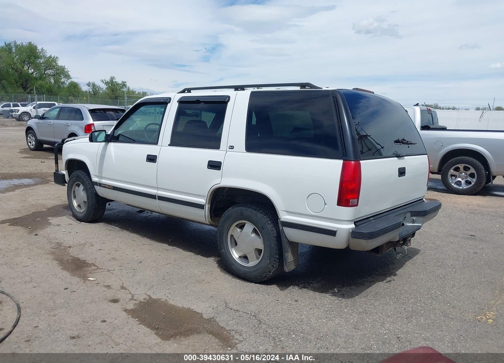 1999 GMC YUKON SLE VIN: 1GKEK13R5XJ760143