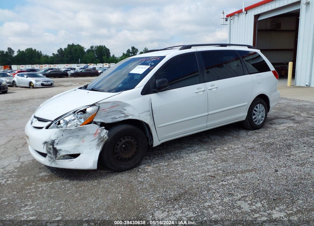 2008 TOYOTA SIENNA LE VIN: 5TDZK23C28S209848