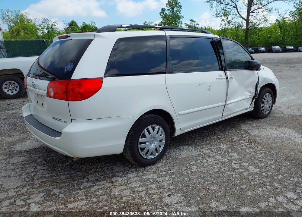 2008 TOYOTA SIENNA LE VIN: 5TDZK23C28S209848