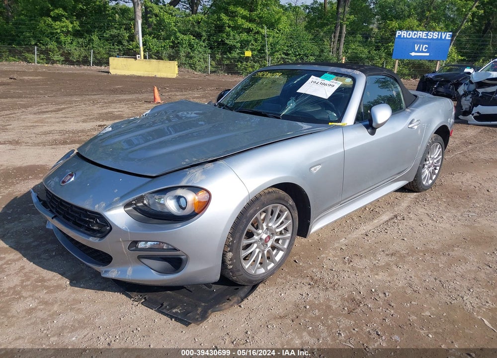 2018 FIAT 124 SPIDER CLASSICA VIN: JC1NFAEK2J0134513
