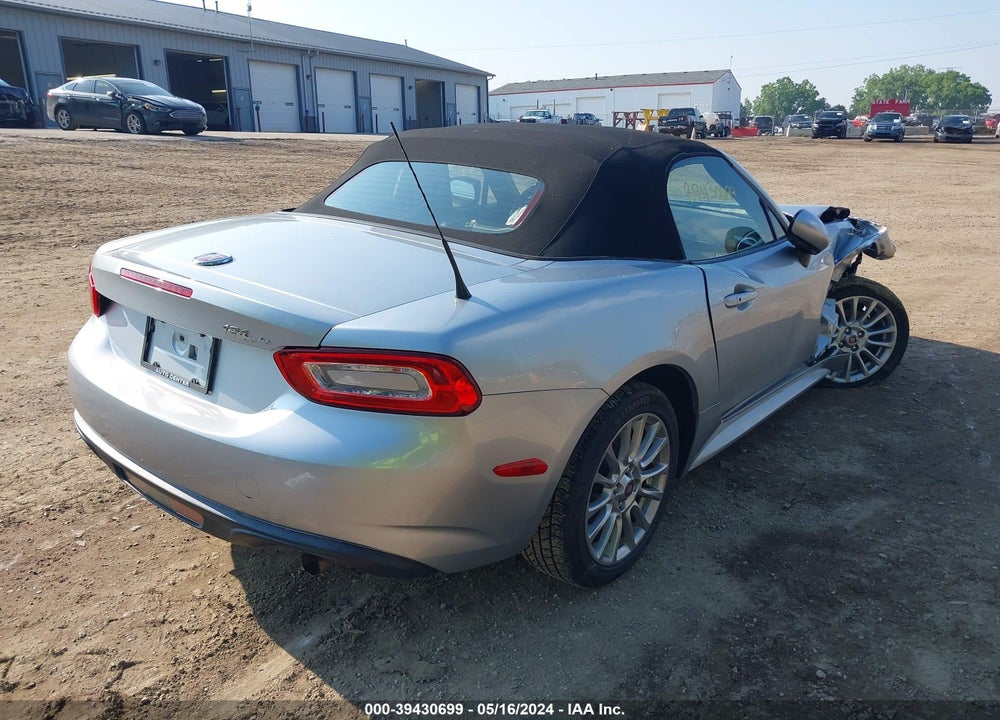 2018 FIAT 124 SPIDER CLASSICA VIN: JC1NFAEK2J0134513