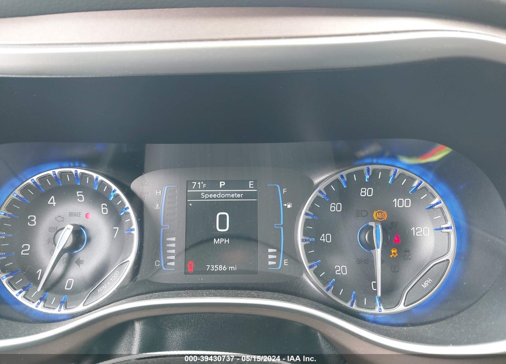 2019 CHRYSLER PACIFICA TOURING L VIN: 2C4RC1BG9KR700641