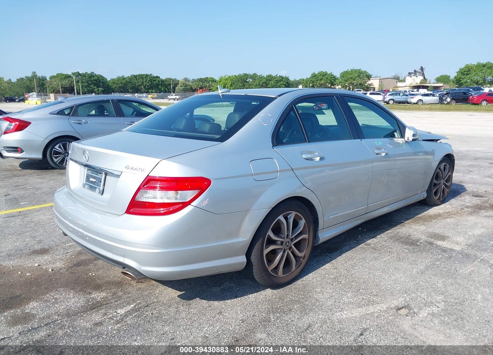 2010 MERCEDES-BENZ C 300 LUXURY 4MATIC/SPORT 4MATIC VIN: WDDGF8BB7AR092365