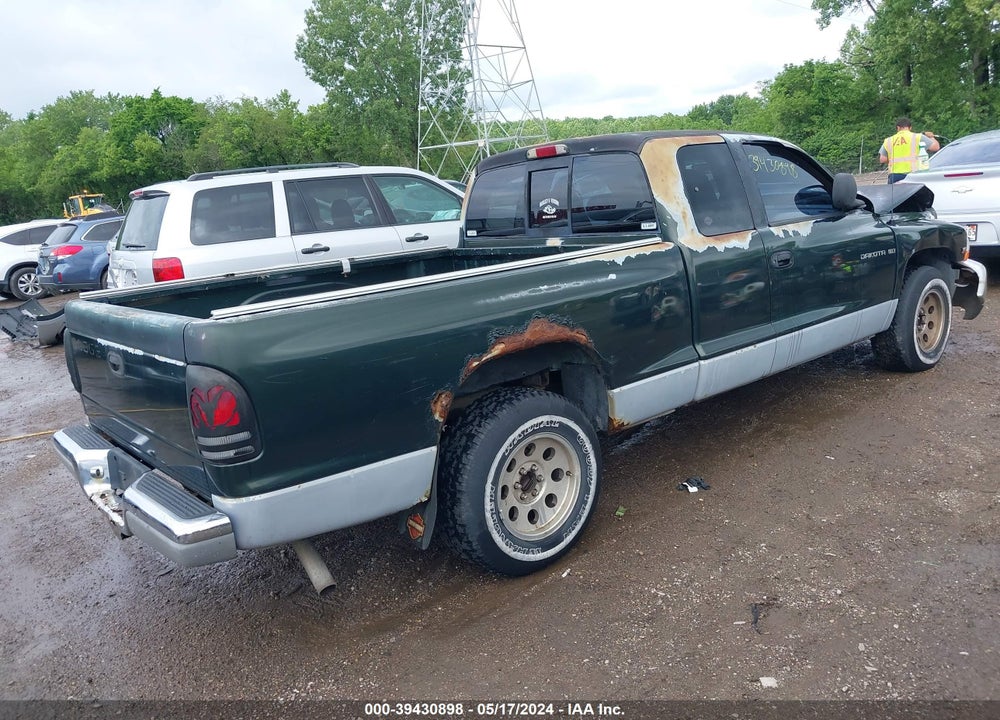 1997 DODGE DAKOTA SLT/SPORT VIN: 1B7GL23X8VS185453