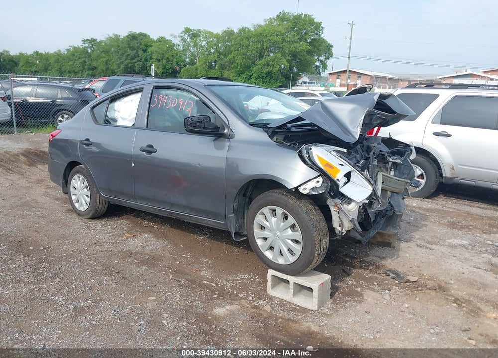 2016 NISSAN VERSA 1.6 S+ VIN: 3N1CN7AP0GL890972