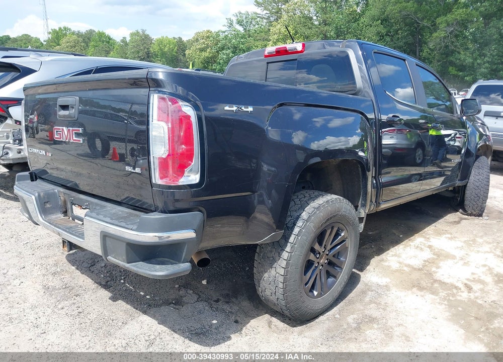 2020 GMC CANYON 4WD  SHORT BOX SLE VIN: 1GTG6CEN8L1245386