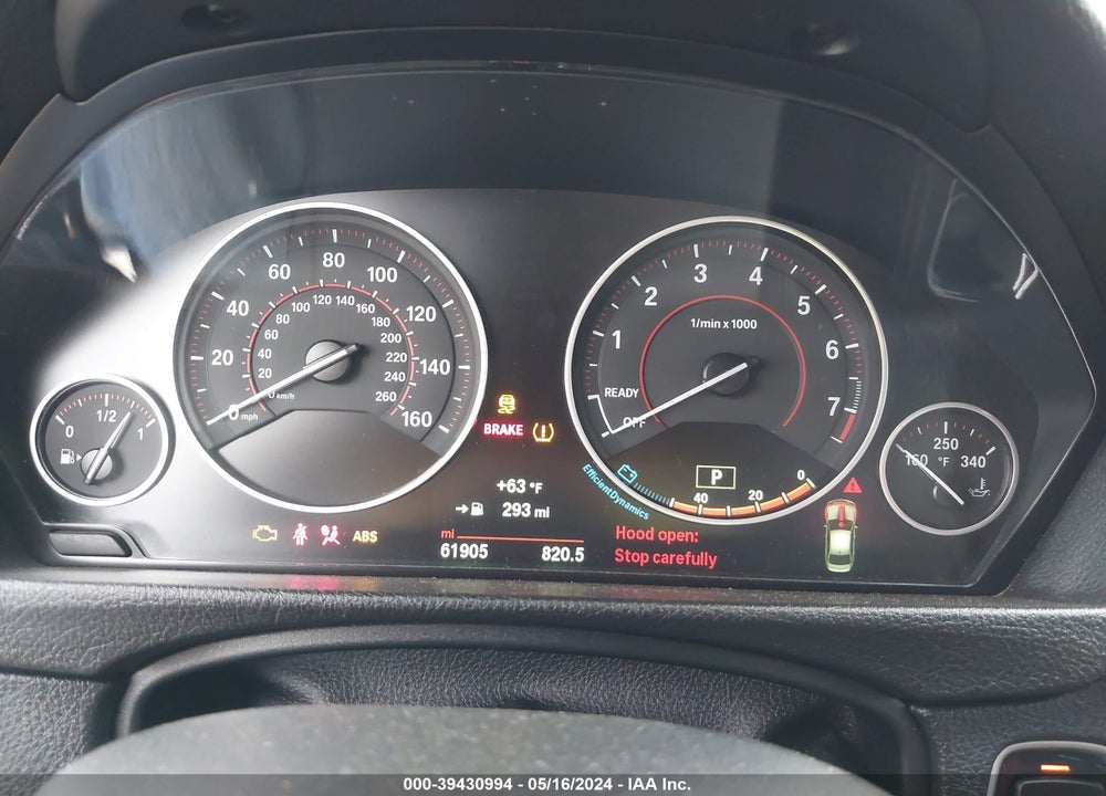 2015 BMW 335I VIN: WBA3A9G57FNT09733