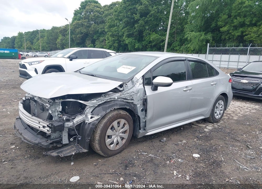 2022 TOYOTA COROLLA VIN: JTDDPMAE2N3019606
