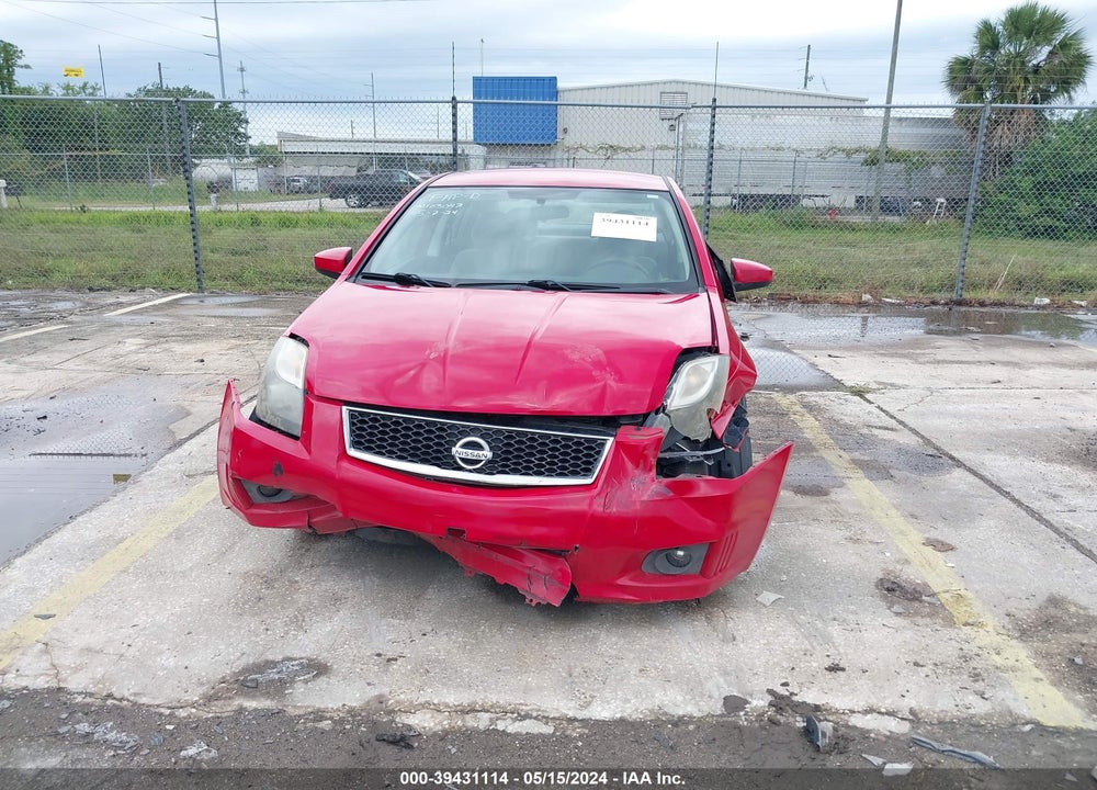 2012 NISSAN SENTRA 2.0 SR VIN: 3N1AB6AP7CL659135