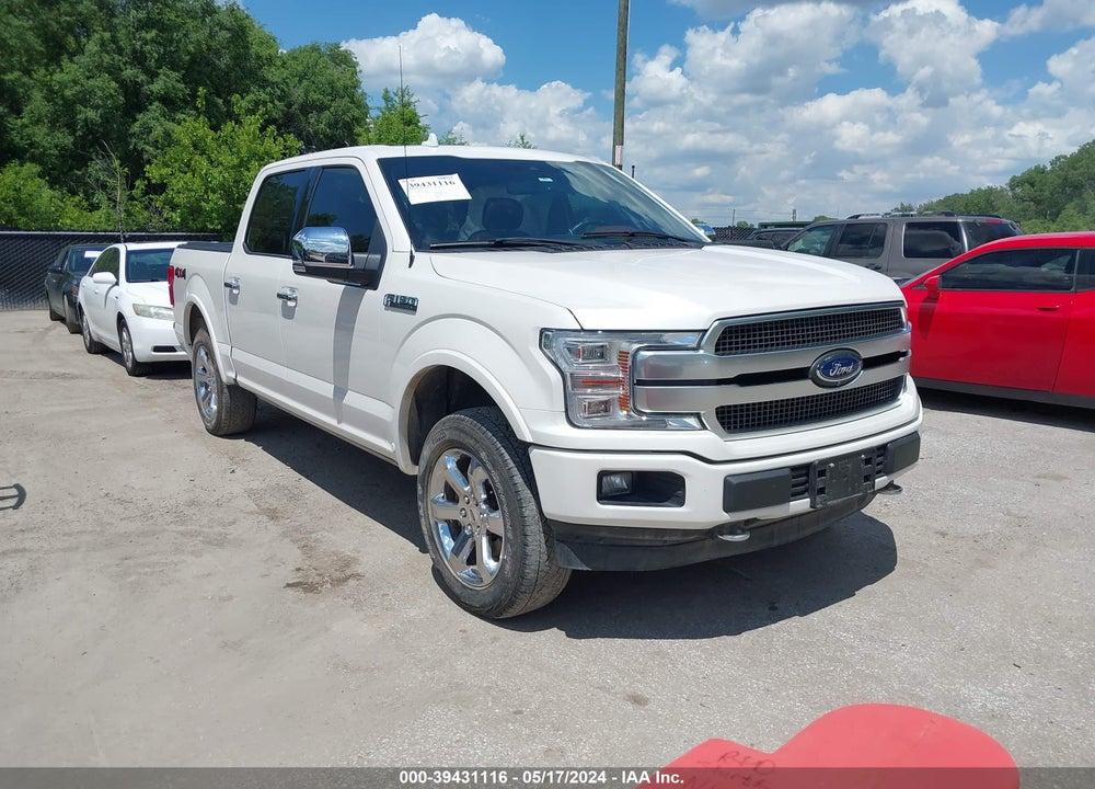 2018 FORD F-150 PLATINUM VIN: 1FTEW1E53JFD33855