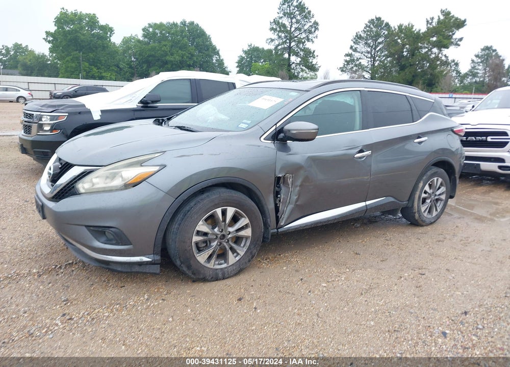 2015 NISSAN MURANO SV VIN: 5N1AZ2MG3FN228871