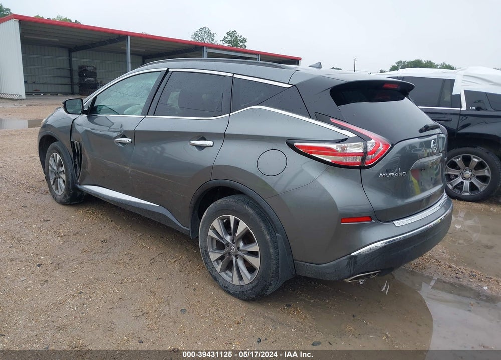 2015 NISSAN MURANO SV VIN: 5N1AZ2MG3FN228871