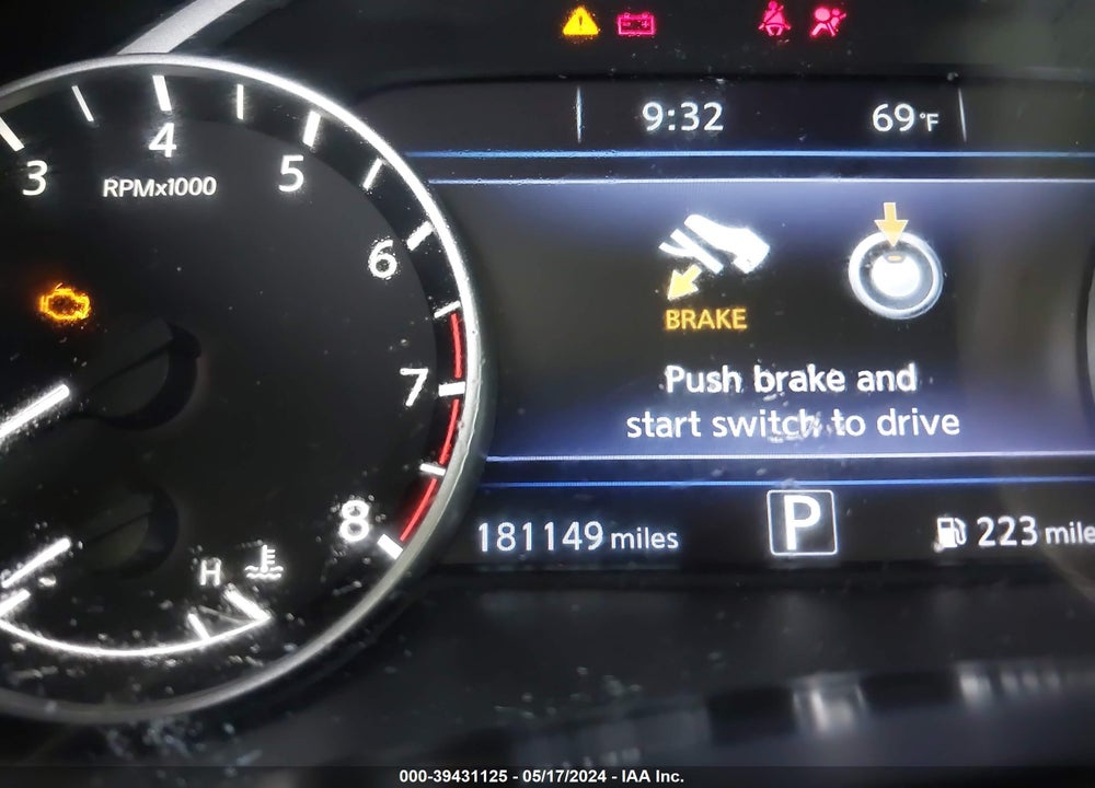 2015 NISSAN MURANO SV VIN: 5N1AZ2MG3FN228871