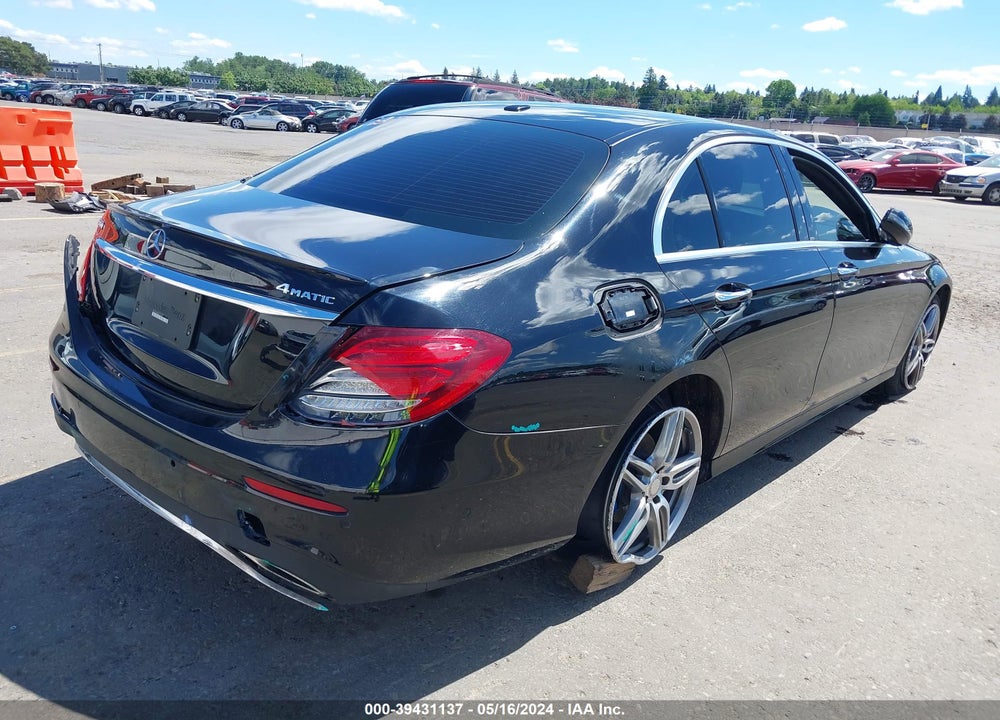 2017 MERCEDES-BENZ E 300 4MATIC VIN: WDDZF4KB0HA113177