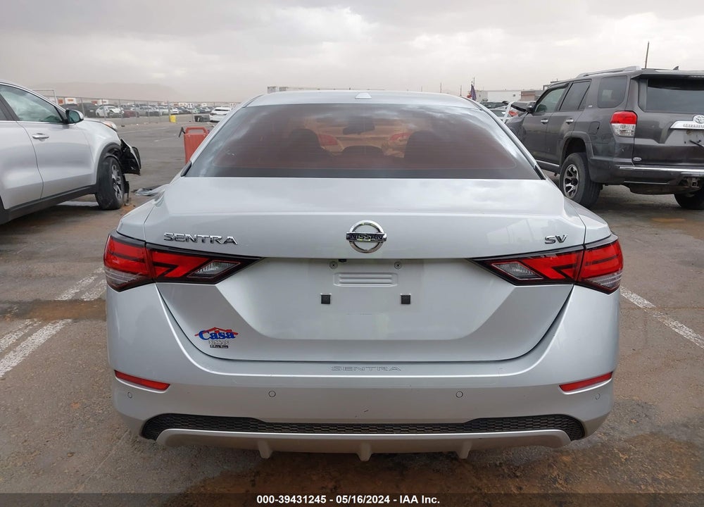 2020 NISSAN SENTRA SV XTRONIC CVT VIN: 3N1AB8CV7LY222908
