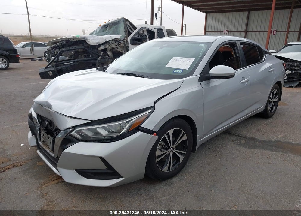 2020 NISSAN SENTRA SV XTRONIC CVT VIN: 3N1AB8CV7LY222908