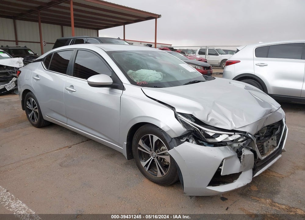 2020 NISSAN SENTRA SV XTRONIC CVT VIN: 3N1AB8CV7LY222908