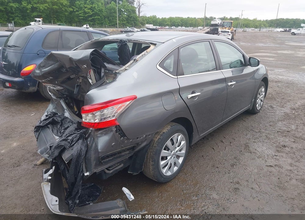 2015 NISSAN SENTRA SV VIN: 3N1AB7AP7FY366901