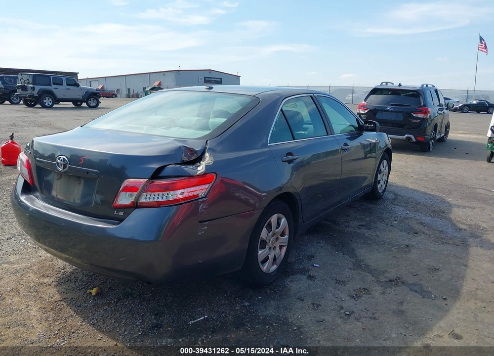 2011 TOYOTA CAMRY LE VIN: 4T1BF3EK8BU125483