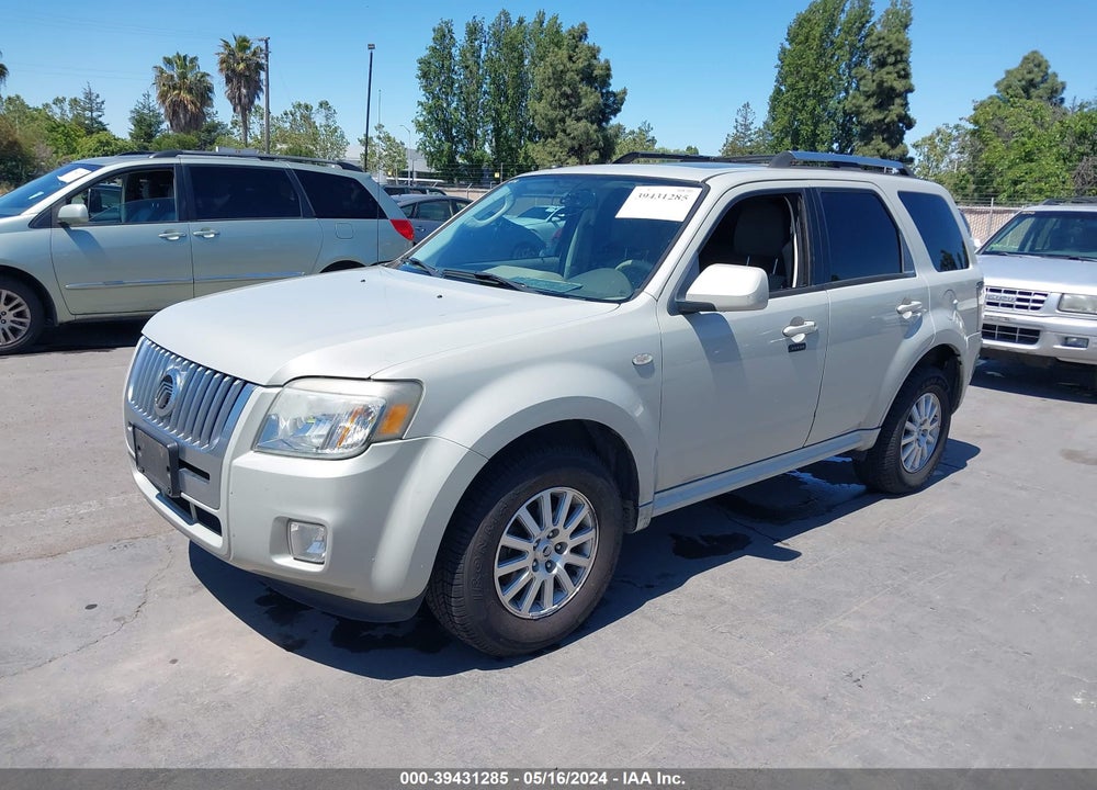 2009 MERCURY MARINER PREMIER VIN: 4M2CU87719KJ15480