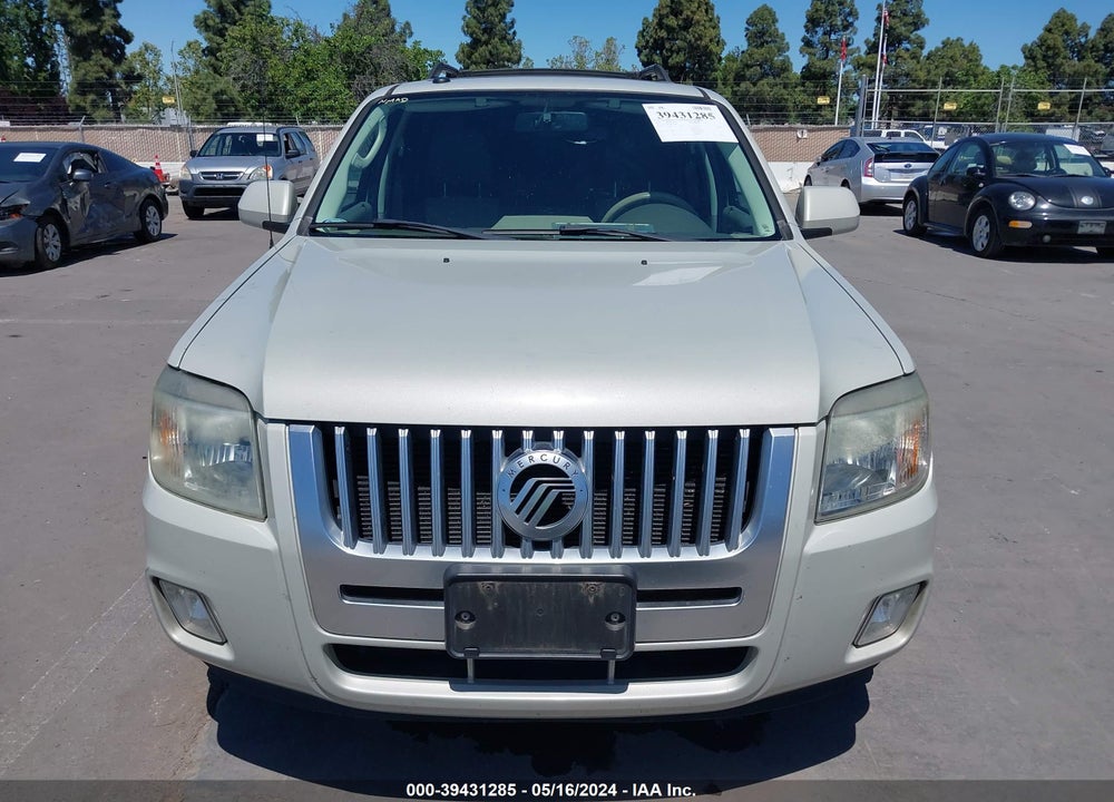 2009 MERCURY MARINER PREMIER VIN: 4M2CU87719KJ15480