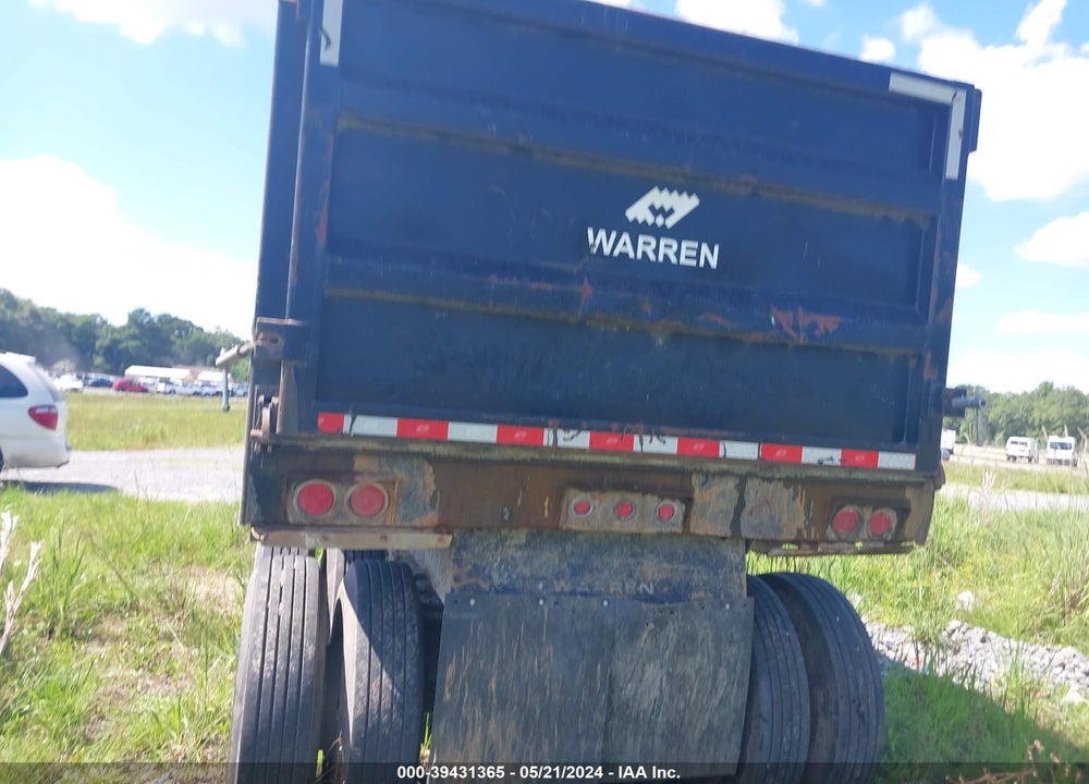 2019 WARREN INC WRDT-2626 DUMP VIN: 1W9AA4425KP347051