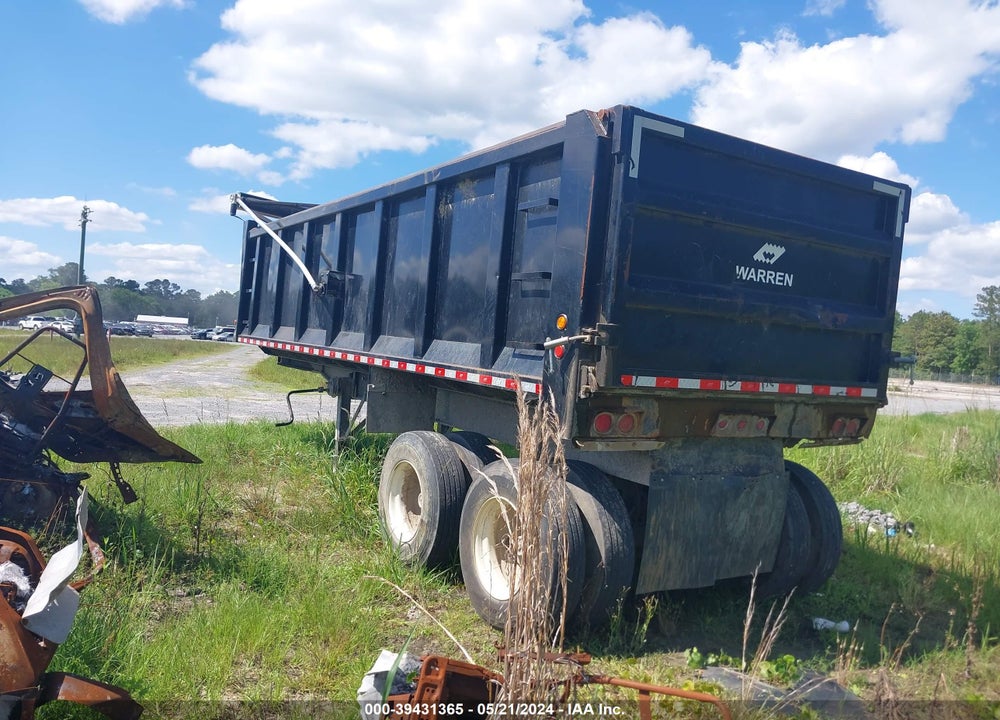 2019 WARREN INC WRDT-2626 DUMP VIN: 1W9AA4425KP347051