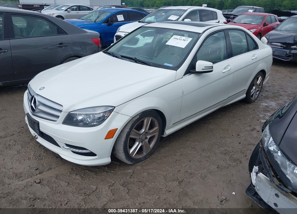 2011 MERCEDES-BENZ C 300 LUXURY 4MATIC/SPORT 4MATIC VIN: WDDGF8BB1BR168843