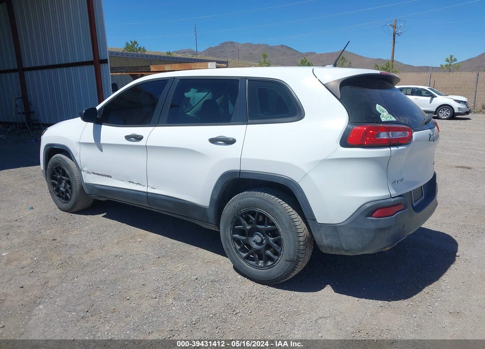 2015 JEEP CHEROKEE SPORT VIN: 1C4PJMAB0FW524001