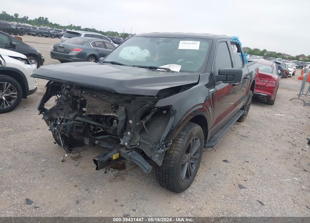 2022 FORD F150 SUPERCREW VIN: 1FTEW1C54NKE97308