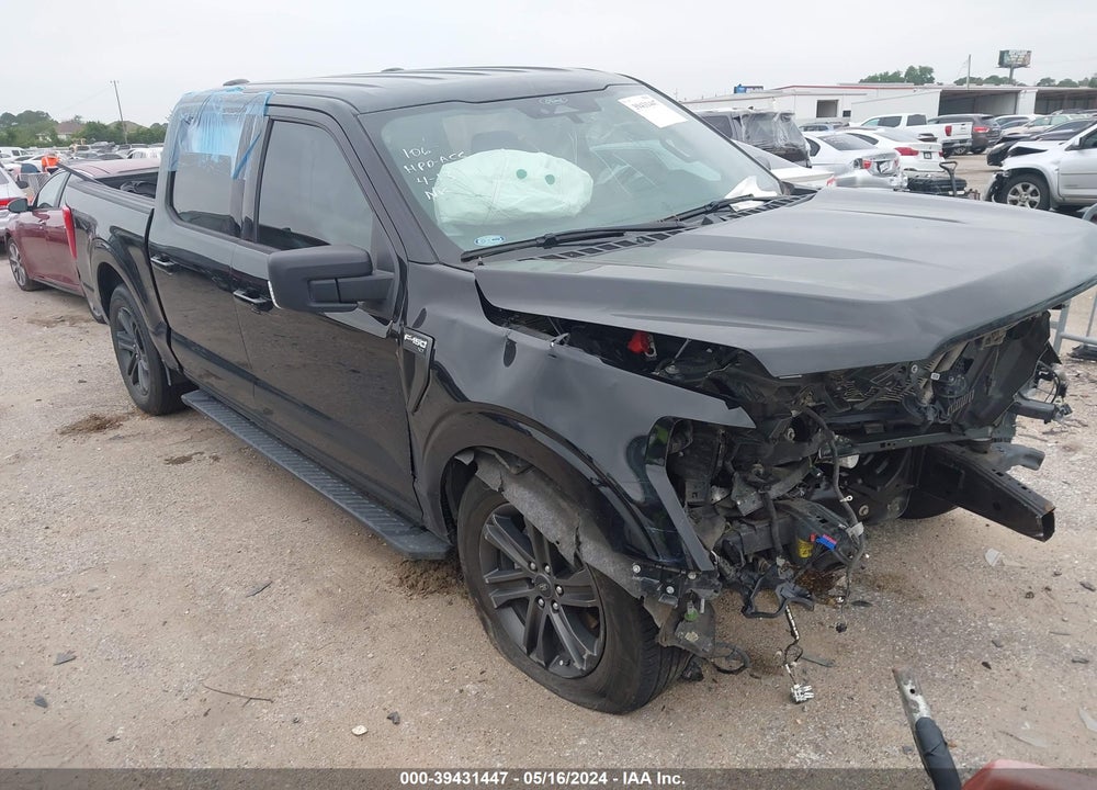 2022 FORD F150 SUPERCREW VIN: 1FTEW1C54NKE97308