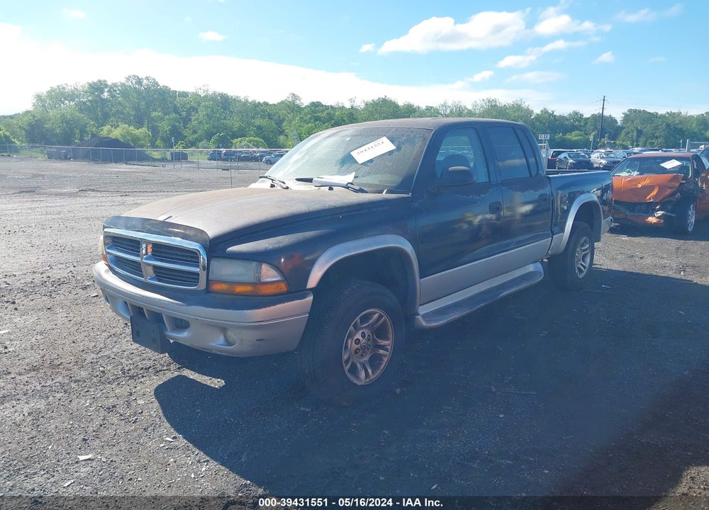 2003 DODGE DAKOTA SLT VIN: 1D7HG48N83S324883