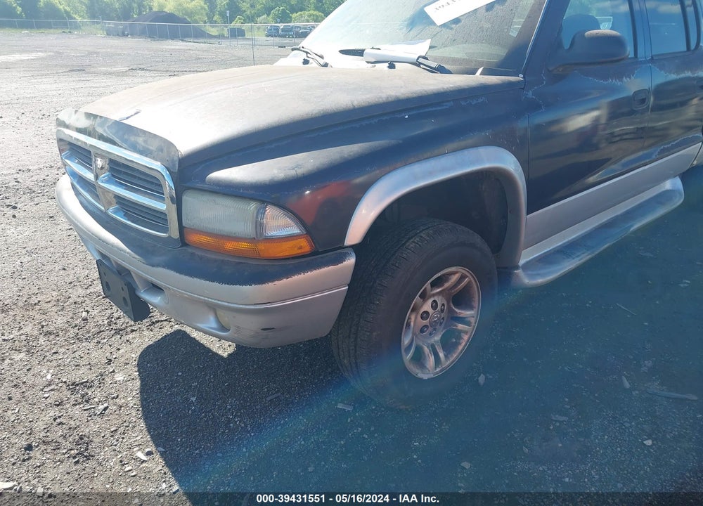 2003 DODGE DAKOTA SLT VIN: 1D7HG48N83S324883