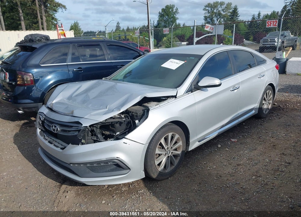 2015 HYUNDAI SONATA SPORT VIN: 5NPE34AF8FH072406